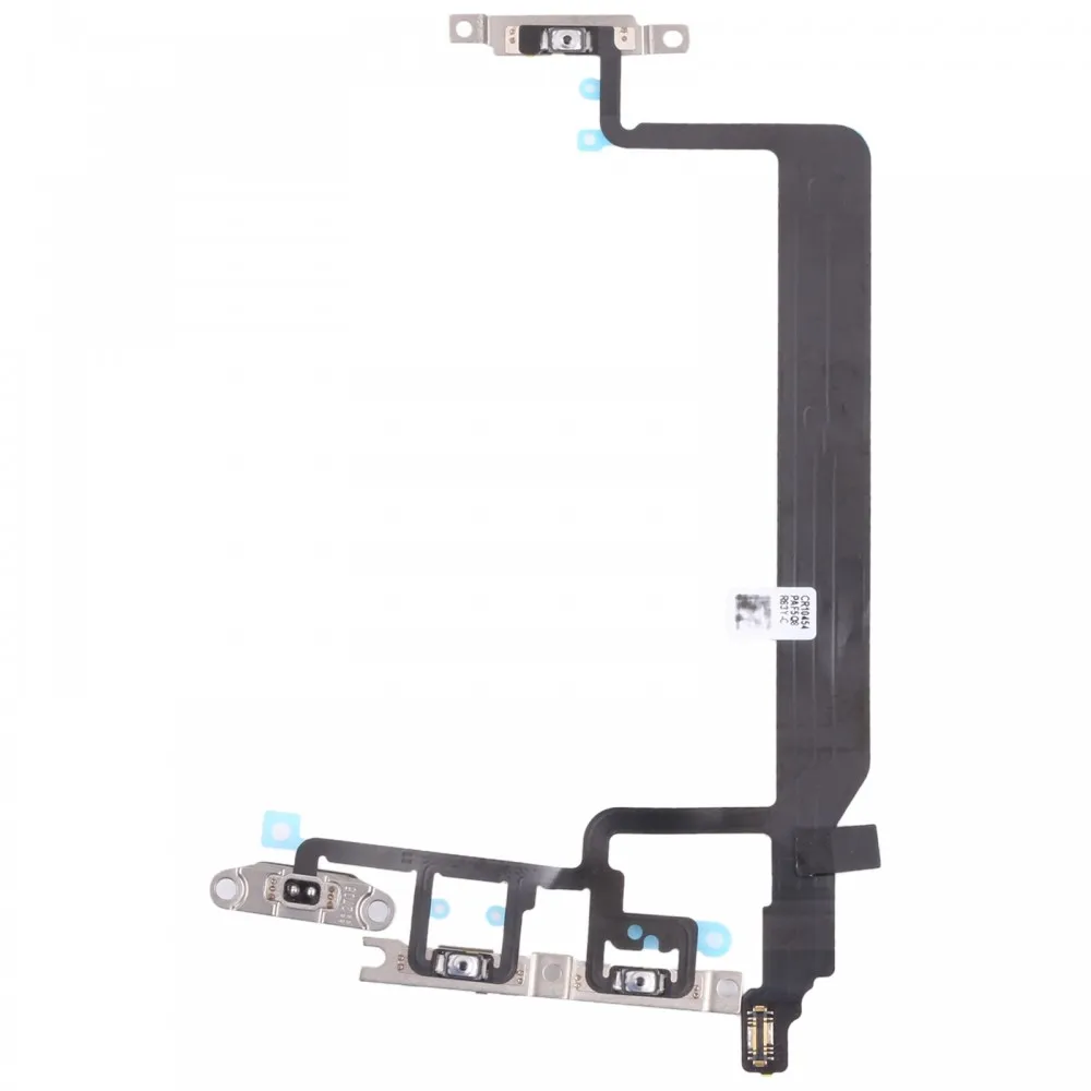 Picture of Power Button & Volume Button Flex Cable with Brackets for iPhone 13 Pro