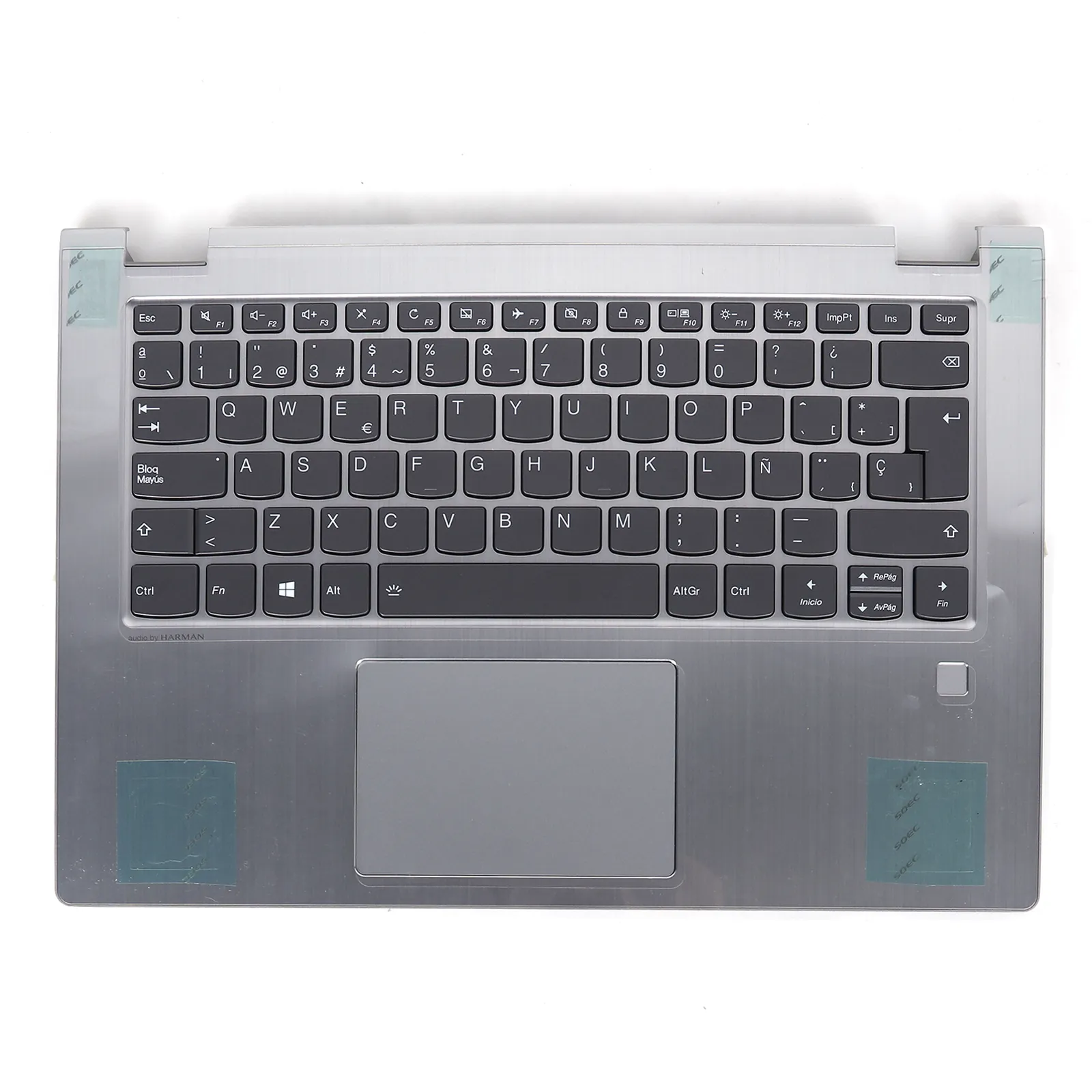 Picture of ForLENOVO Silver C shell with touchpad SP with backlit keyboard Yoga 530-14IKB