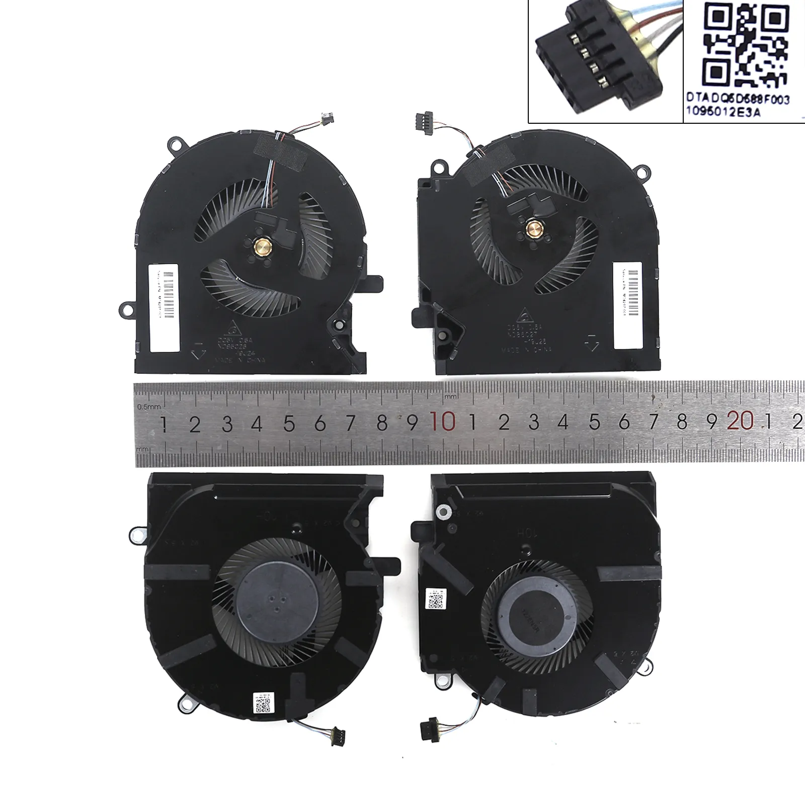 Picture of Laptop fan forHP ORG Shadowbook 6 15-EK EN TPN-Q236 Q238 Fan 1 pair 5V
