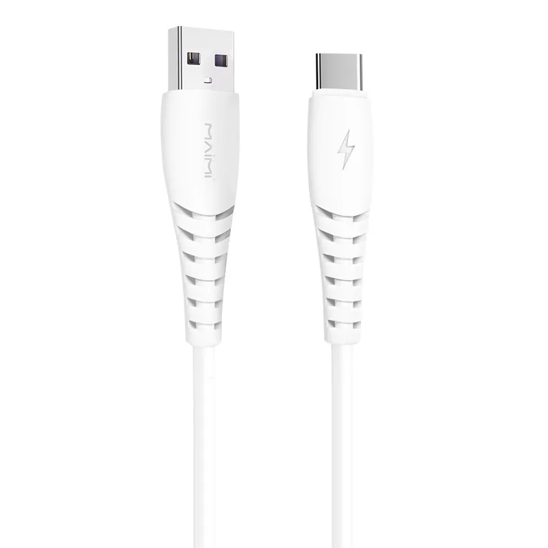 Picture of 1M Type-A to Type-C Suitable for Android Type-C fast charging 6A charging cable, flash charging data cable, PVC cable