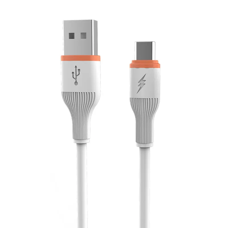 Picture of USB A to Type-C 3A fast charging cable made of PVC material suitable for Huawei Xiaomi flash charging data cable 1 meter