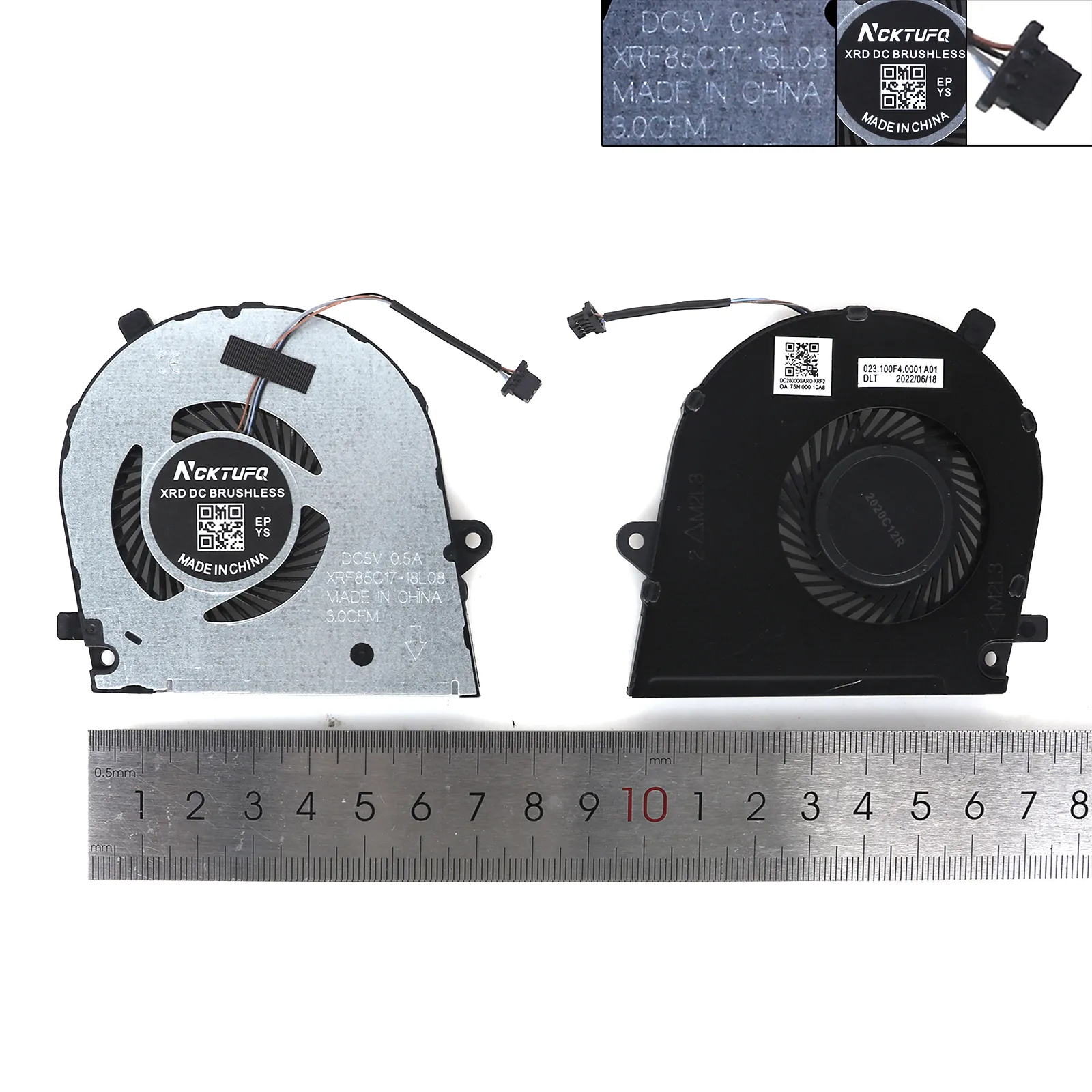 Picture of Laptop fan forDell 5390 5391 P114G 3301 OEM