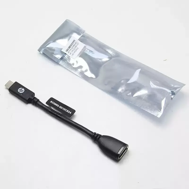 Picture of HP USB-C TO USB 3.0 adapter Thunderbolt 3 4 Type-C OTG adapter cable conversion cable 833960-0010C83A
