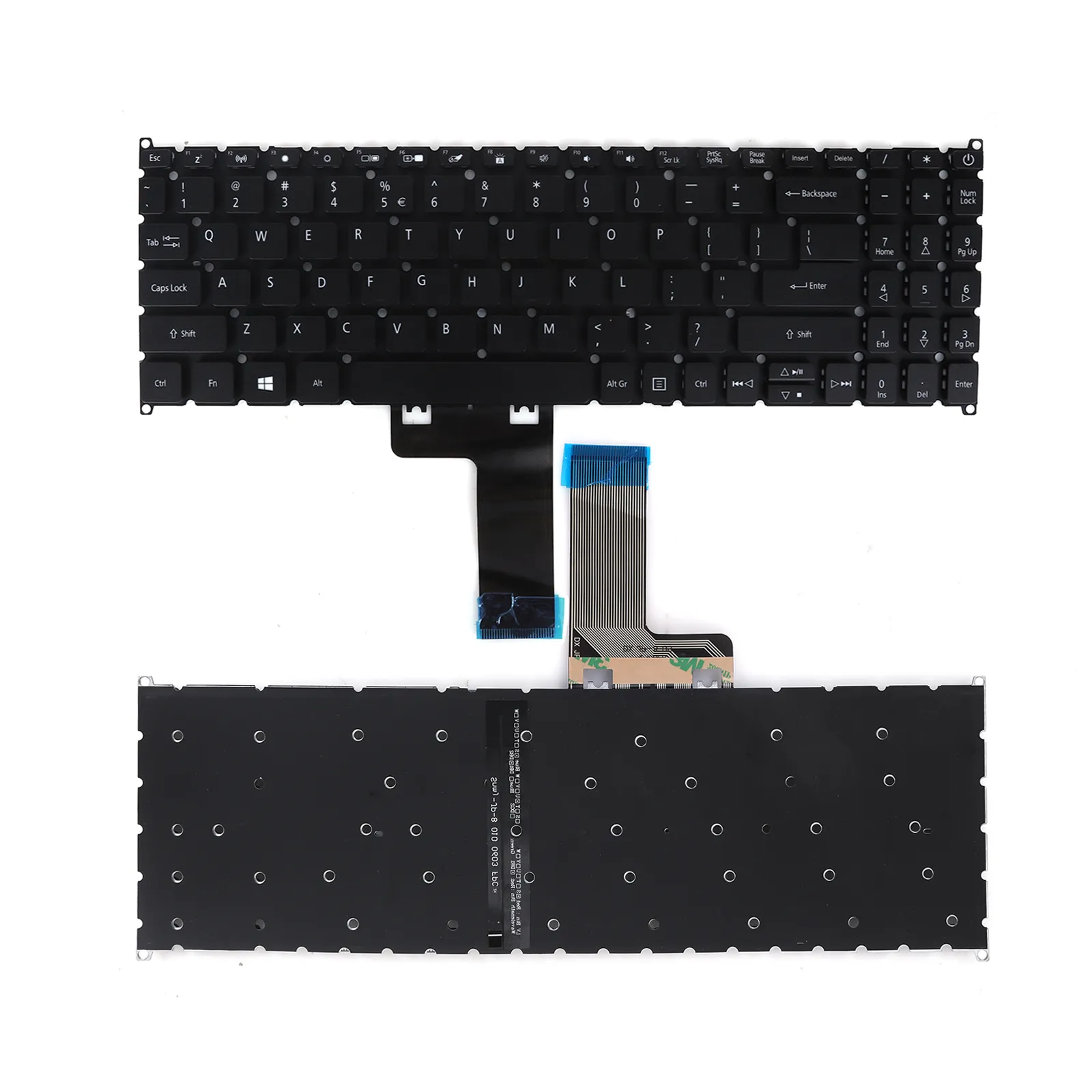 Picture of Laptop US keyboard forACER Aspire 5 A515-43 A515-52G A515-54G A515-55G A515-56G BLACK（Backlit，Without FRAME，Win8）