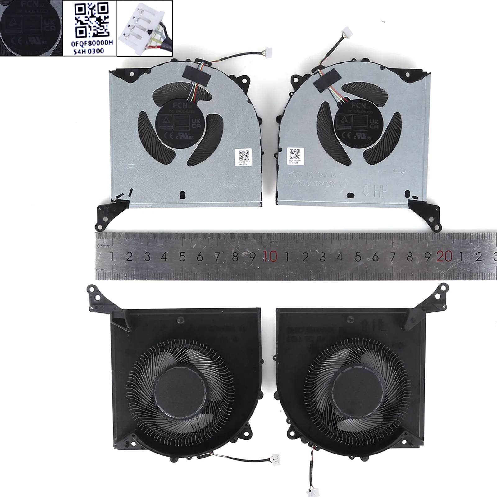 Picture of Laptop fan forLenovo ORG L+R Legion Y9000K R9000K 2023 Pro 716IRX8H 82WQ