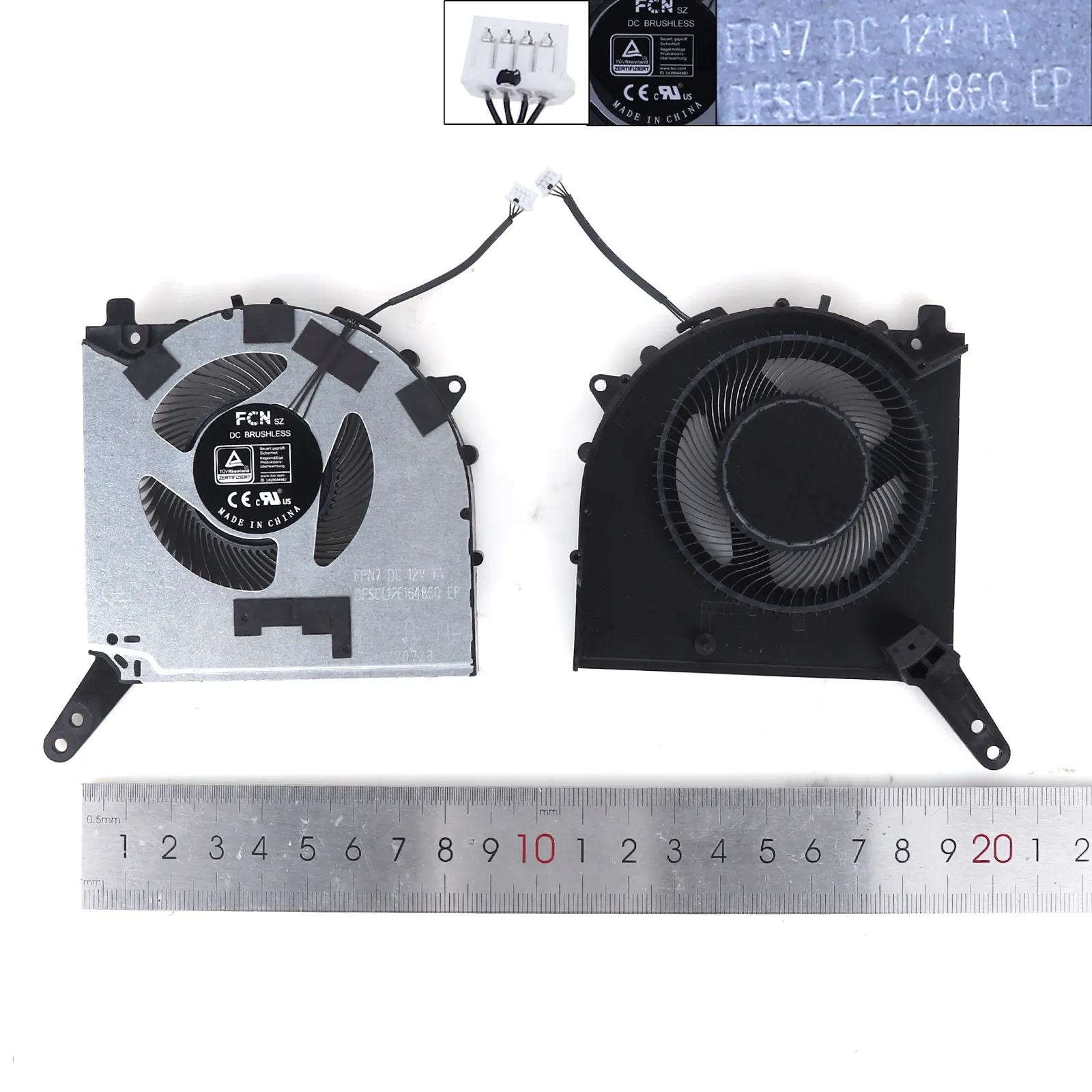 Picture of Laptop fan forLenovo Legion Y7000P R7000P R7000 2022 ARH7 IAH7 12V（GPU,High copy）