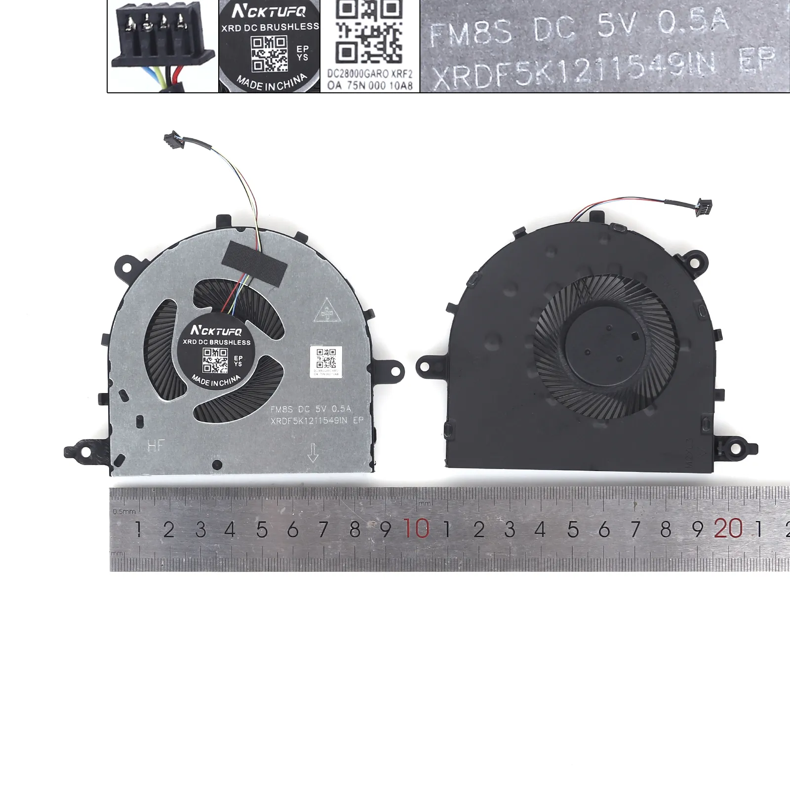 Picture of Laptop fan forLenovo COPY 5-15IIL05 81YK 5-15ARE05 81YQ 5F10S13906