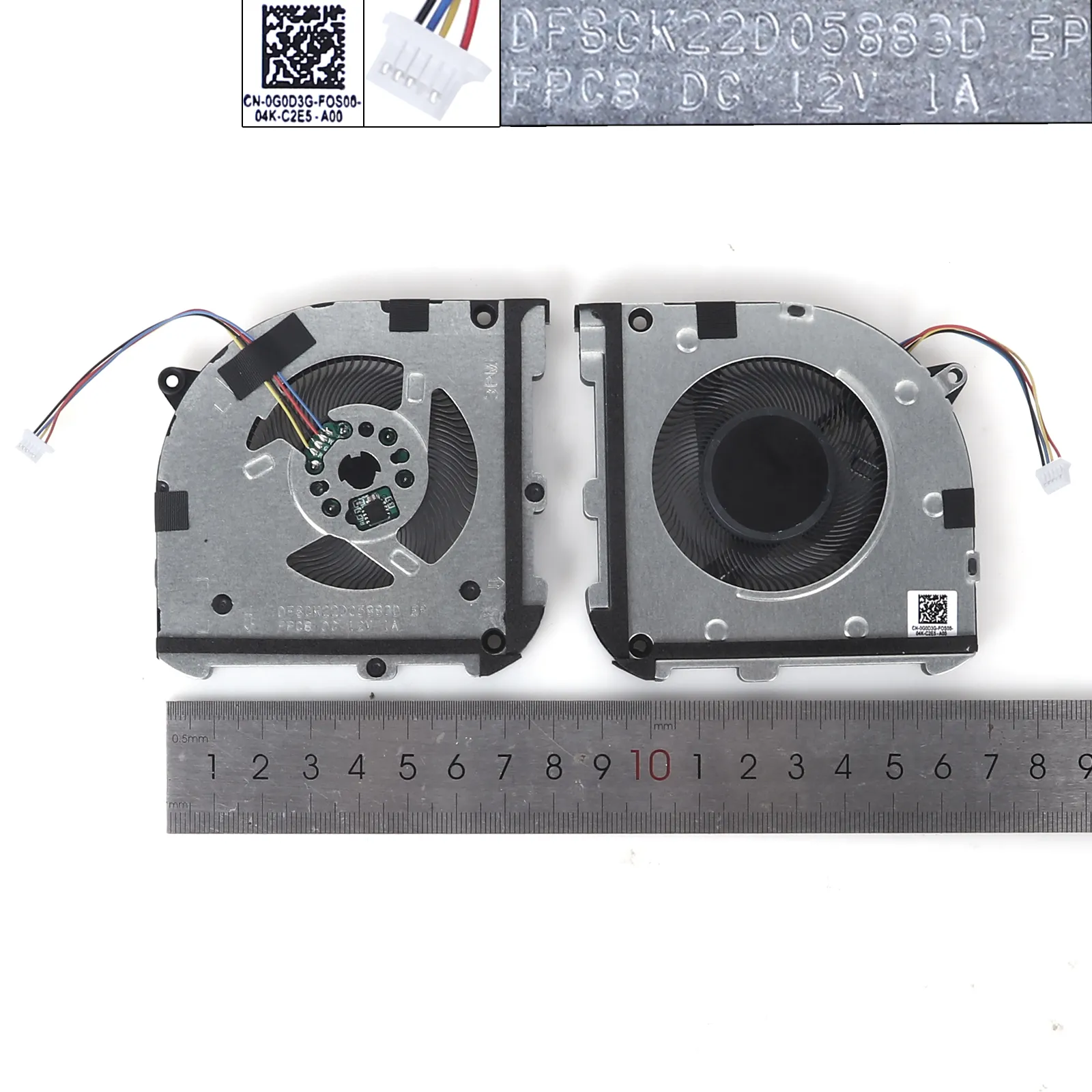 Picture of Laptop fan forAsus 15/14 VivoBook S S14 K3402ZA M3402RA M3402QA S5402Z S5402ZA S15 M3502QA M3502RA K3502ZA