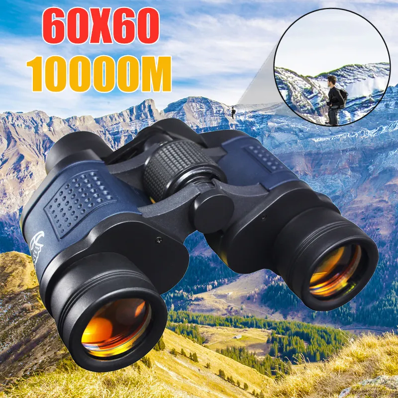Picture of 60x60 telescope high-definition high magnification low light night vision red film outdoor telescope focusing with coordinate magnification 7x objective aperture 35mm focal length 40mm exit pupil distance 15mm exit pupil diameter 5mm field of view 7 °