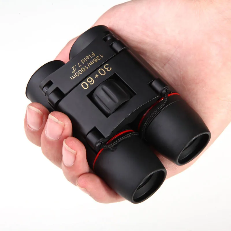 Picture of 30 * 60 Sakura Mini HD High magnification Binocular Telescope Objective Red Film Magnification 8x Focal Length 100mm Exit Pupil Distance 15mm Objective Caliber 25mm Field of View 8.5 °