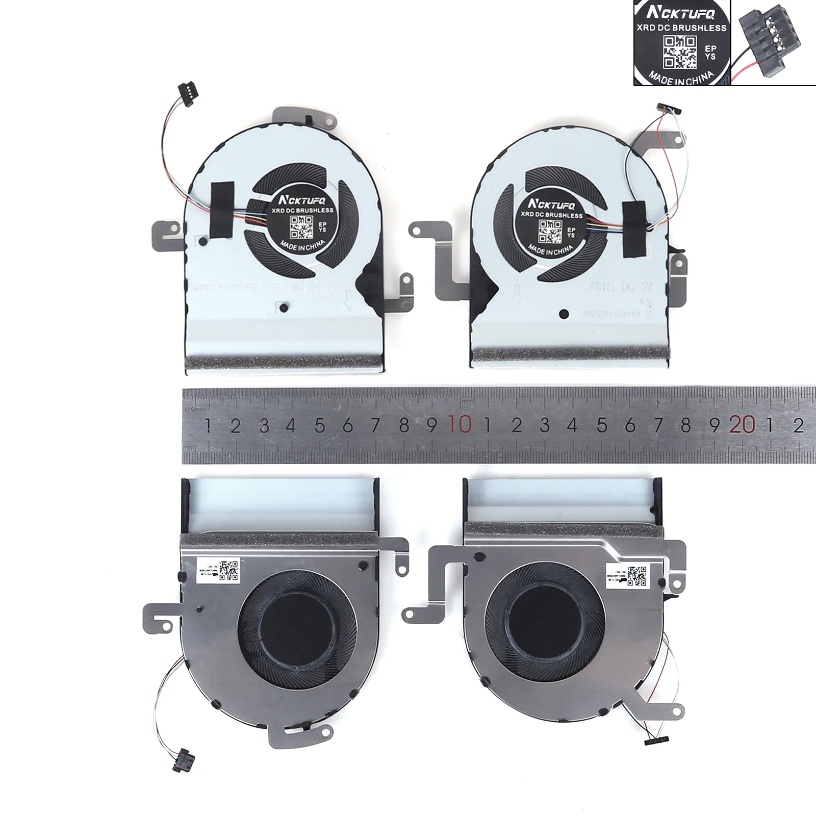 Picture of Laptop fan forASUS X580 VD NX580V VD M580V N580 FJNK FJNL（L+R,High copy）