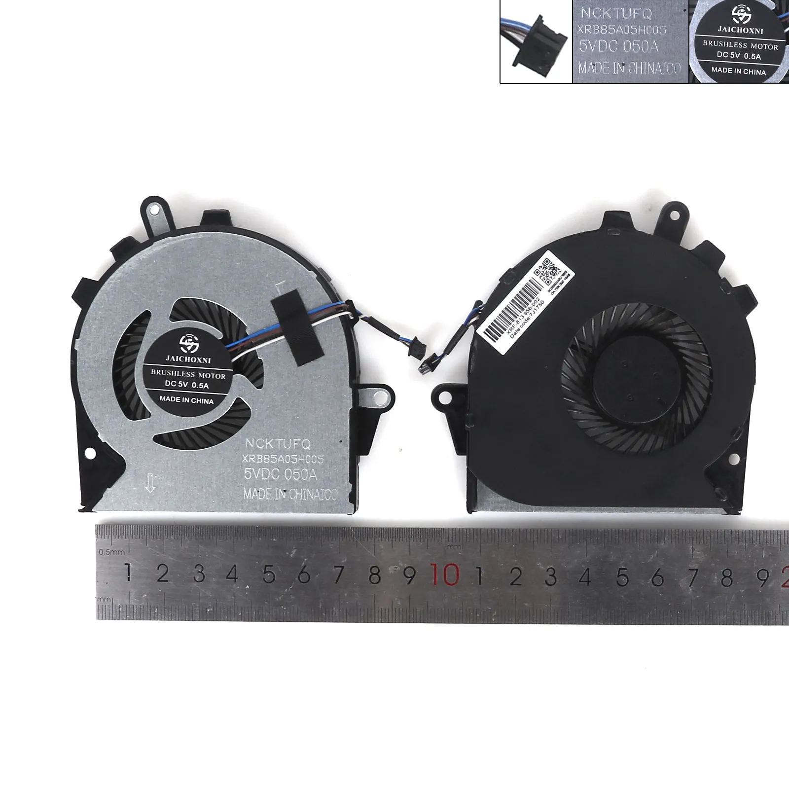 Picture of Laptop fan forHP OMEN 15-CE 15-CE000 15-CE010CA 15-CE020CA 15-CE030CA 15-CE051NR 17-AN GPU(High copy)