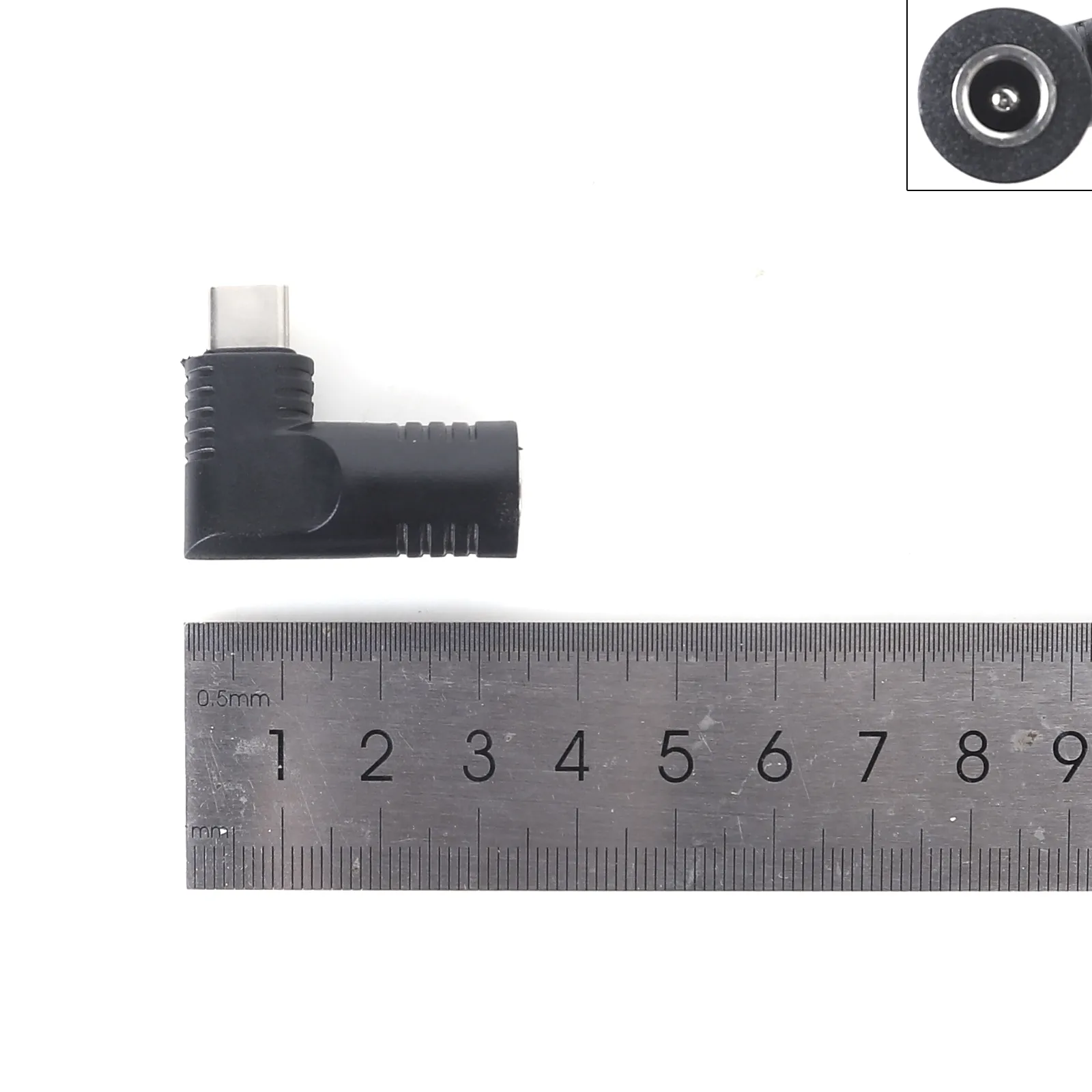 Picture of DC Power Adapter 5.5MM 2.5MM to USB C 65W