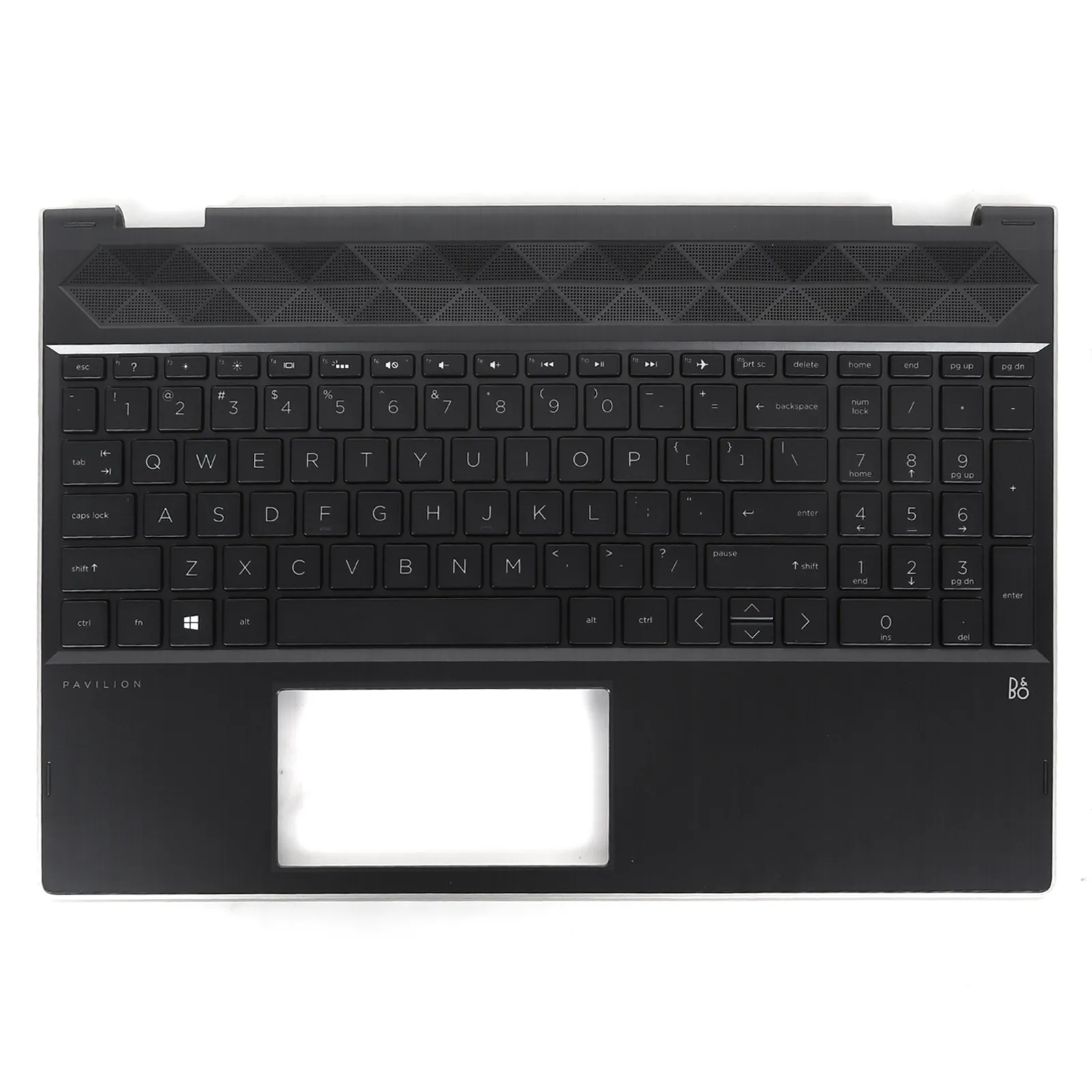 Picture of ForHP X360 15-CR TPN-W132 palmres with US Backlit Keyboard case Upper cover golden