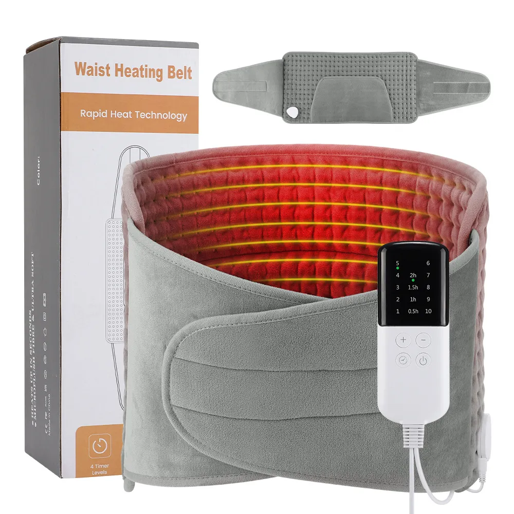Picture of Warm Palace Belt, Warm Hand Heating Pad, 10-level heating temperature controller, timed constant temperature flame-retardant electric blanket, European standard (220-240V)