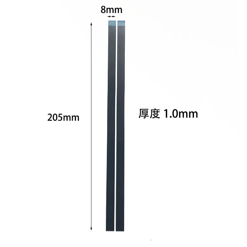 Picture of 10pcs/pot 13.3-17.3-inch laptop screen repair A shell frame pull-up adhesive, strong adhesion black flat-head pull-up adhesive 205*8*1.0mm