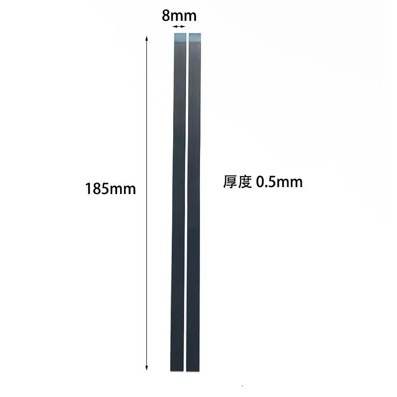 Picture of 10pcs/pot 13.3-17.3-inch notebook computer screen repair A shell frame pull-up adhesive pull tape strong adhesion black flat head pull-up adhesive 185*8*0.5mm