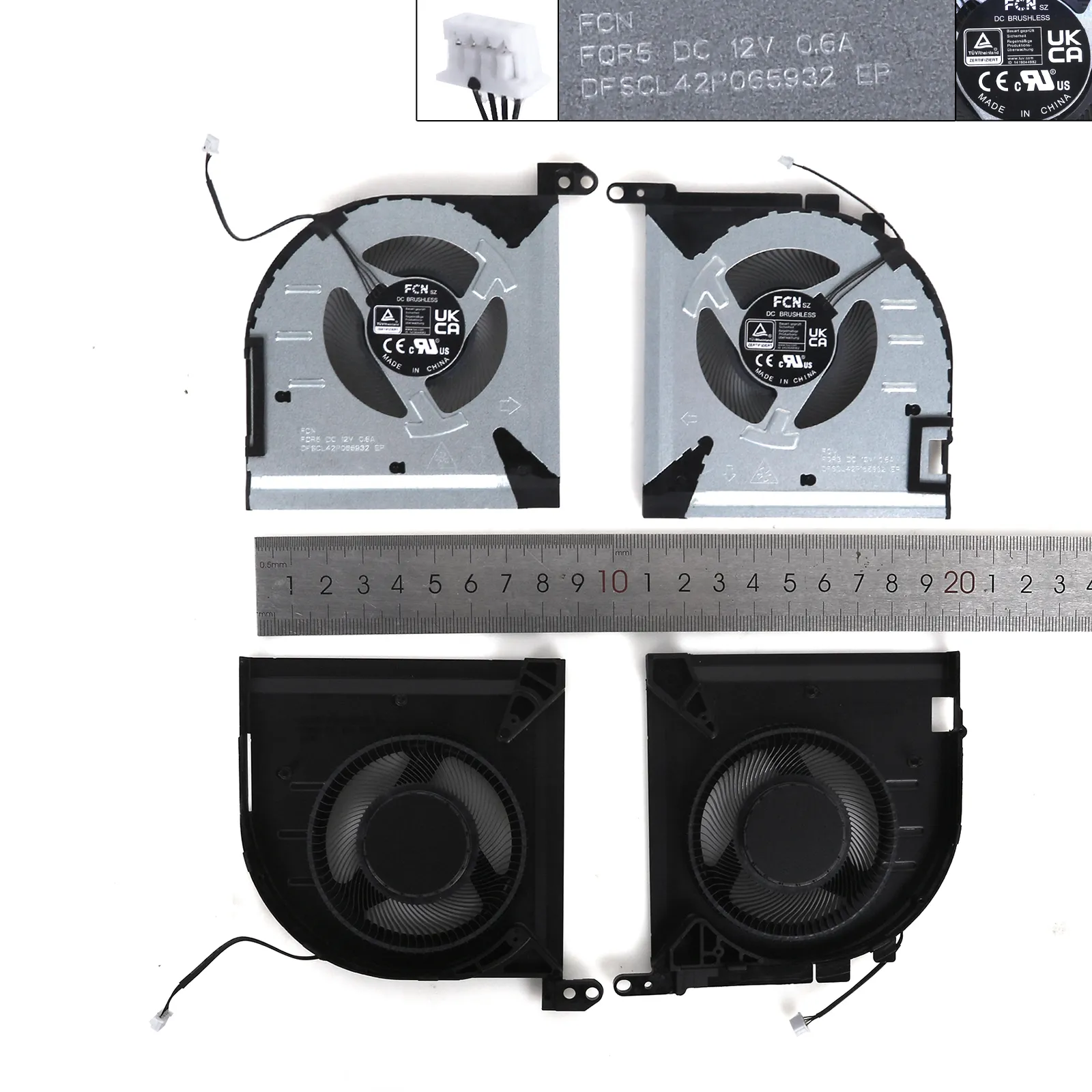 Picture of Laptop fan forLenovo Legion S7 16APH8 16IRH8 （L+R,ORG）