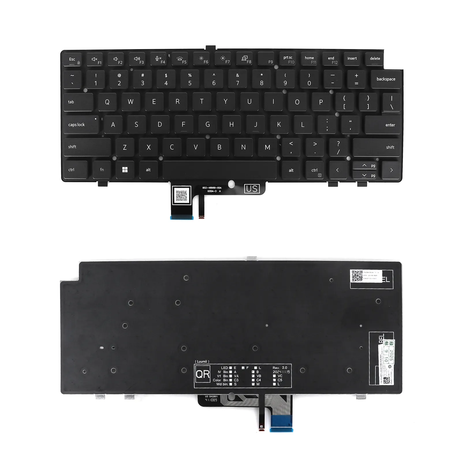 Picture of Laptop US keyboard forNew for DELL Latitude 7440 7450 7640 7650 keyboard Backlit 