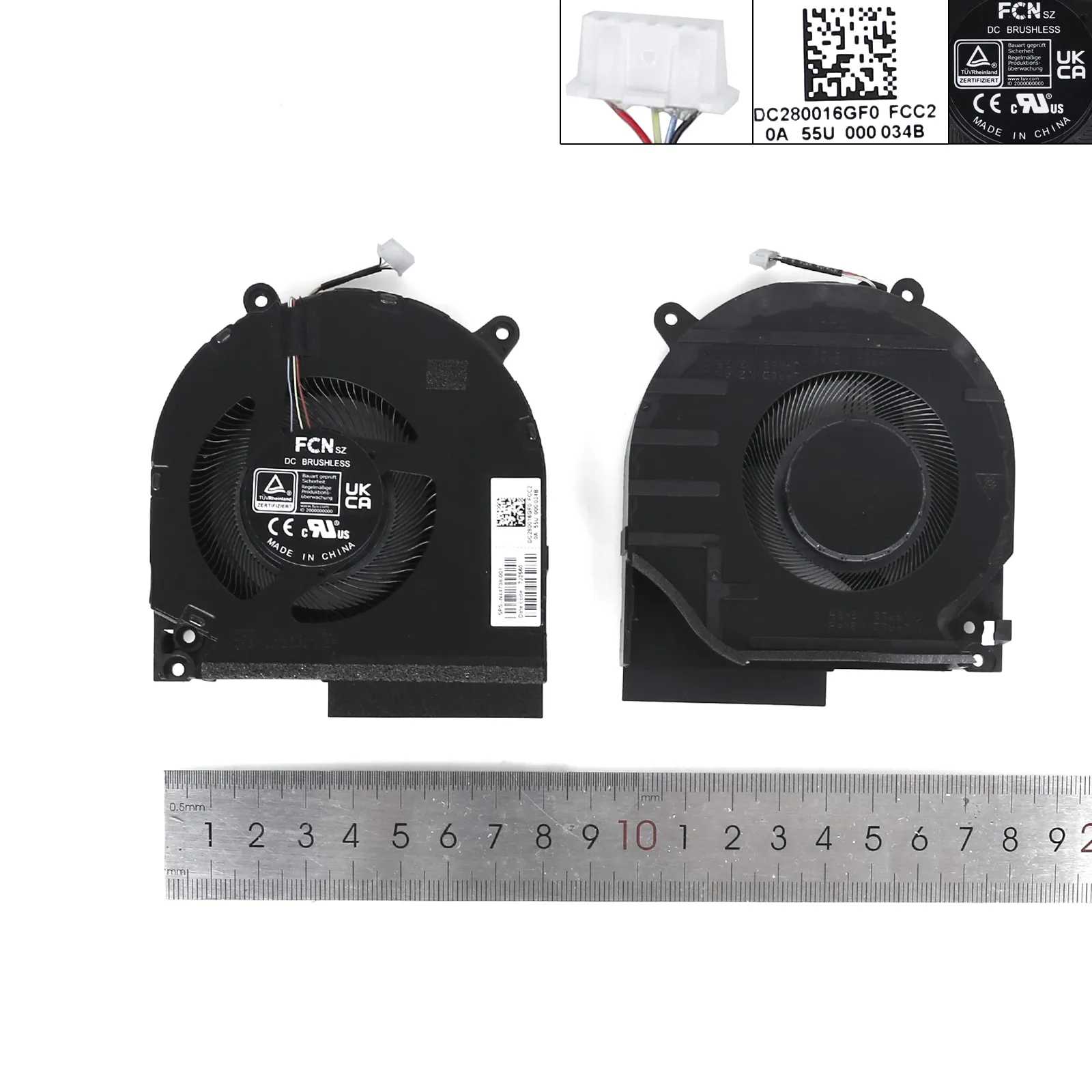 Picture of Laptop fan forHP brand-new CPU 12V F12 key below VICTUS 9 16-R 16-R0118TX	