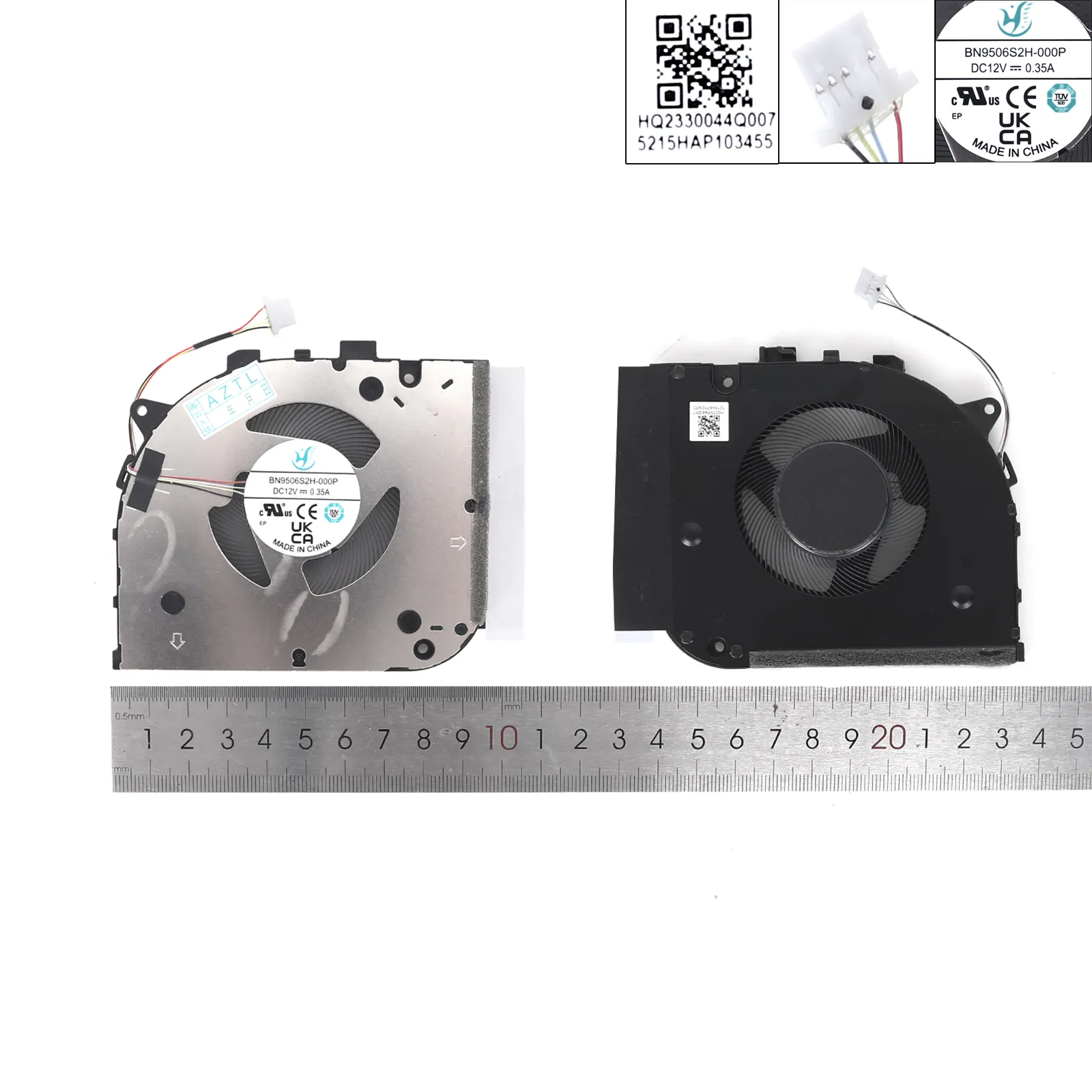 Picture of Laptop fan forAsus Thermal  Vivobook Tn3402Qa-As54T 12V（ORG）