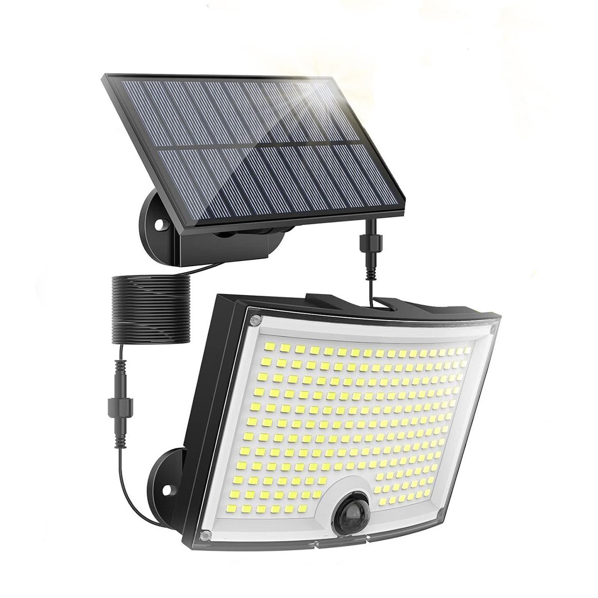 Solar lighting fixtures, household street lamps, garden lamps, door sensor lights, outdoor waterproof wall lamps, split lamps, solar wall lamps