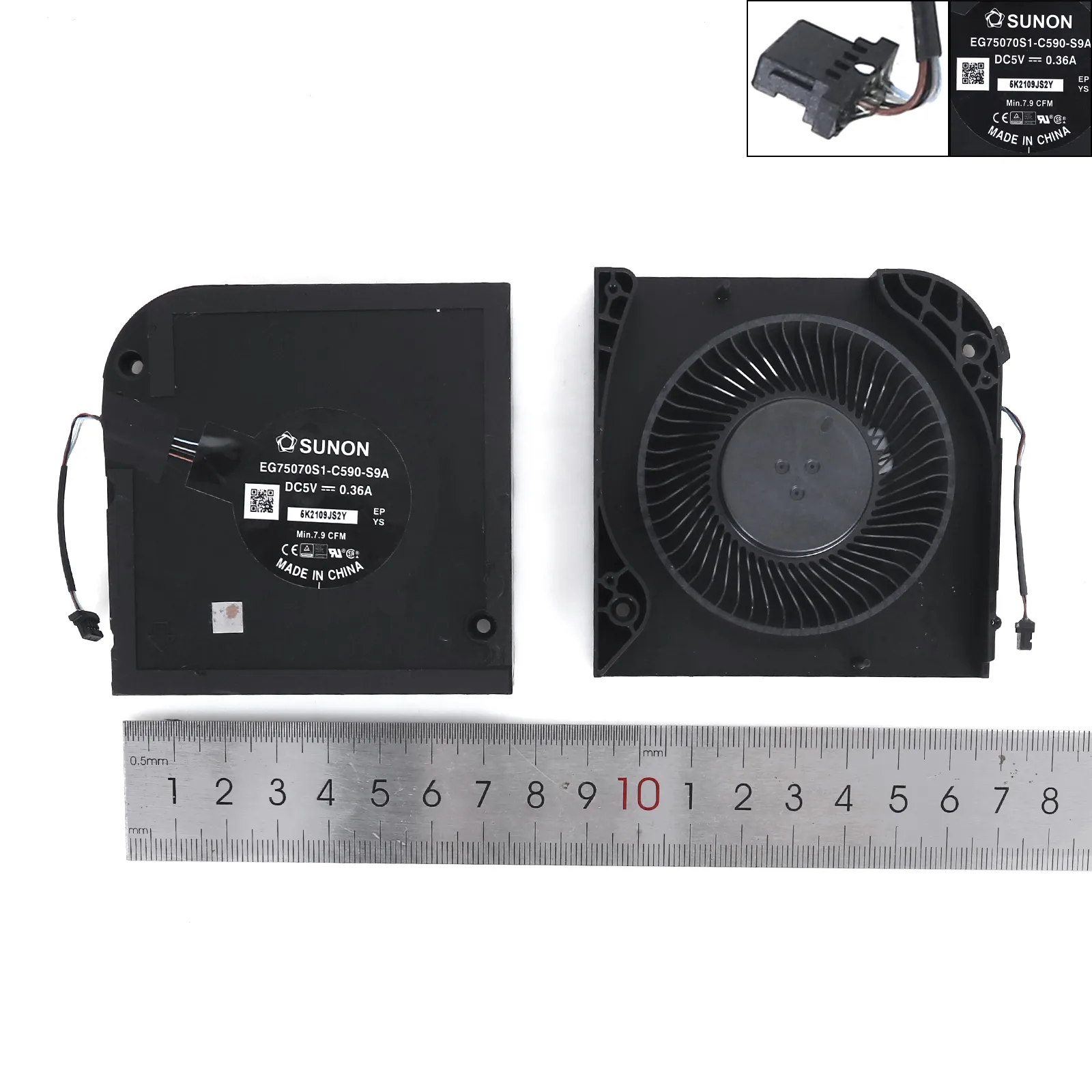 Picture of Laptop fan forDELL Latitude 5521 Precision 3561 3571（ORG）