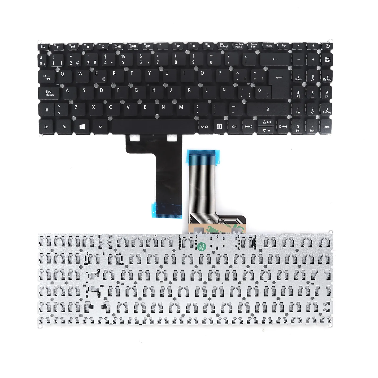 Picture of Laptop Spanish keyboard forAcer Swift 3 SF315-41G SF315-51G N17P4 SF315-52G SF315-54G BLACK(Without FRAME,win8)OEM