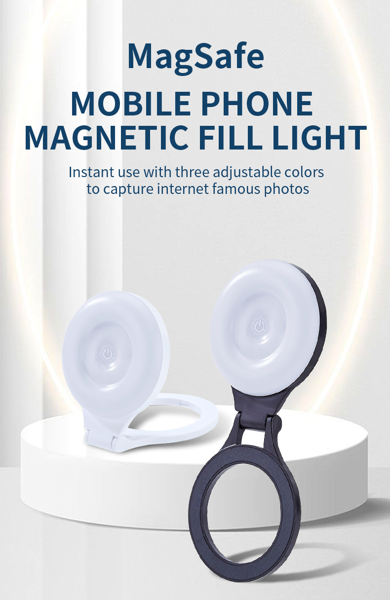 Fill light for Mobile phone with Magnet