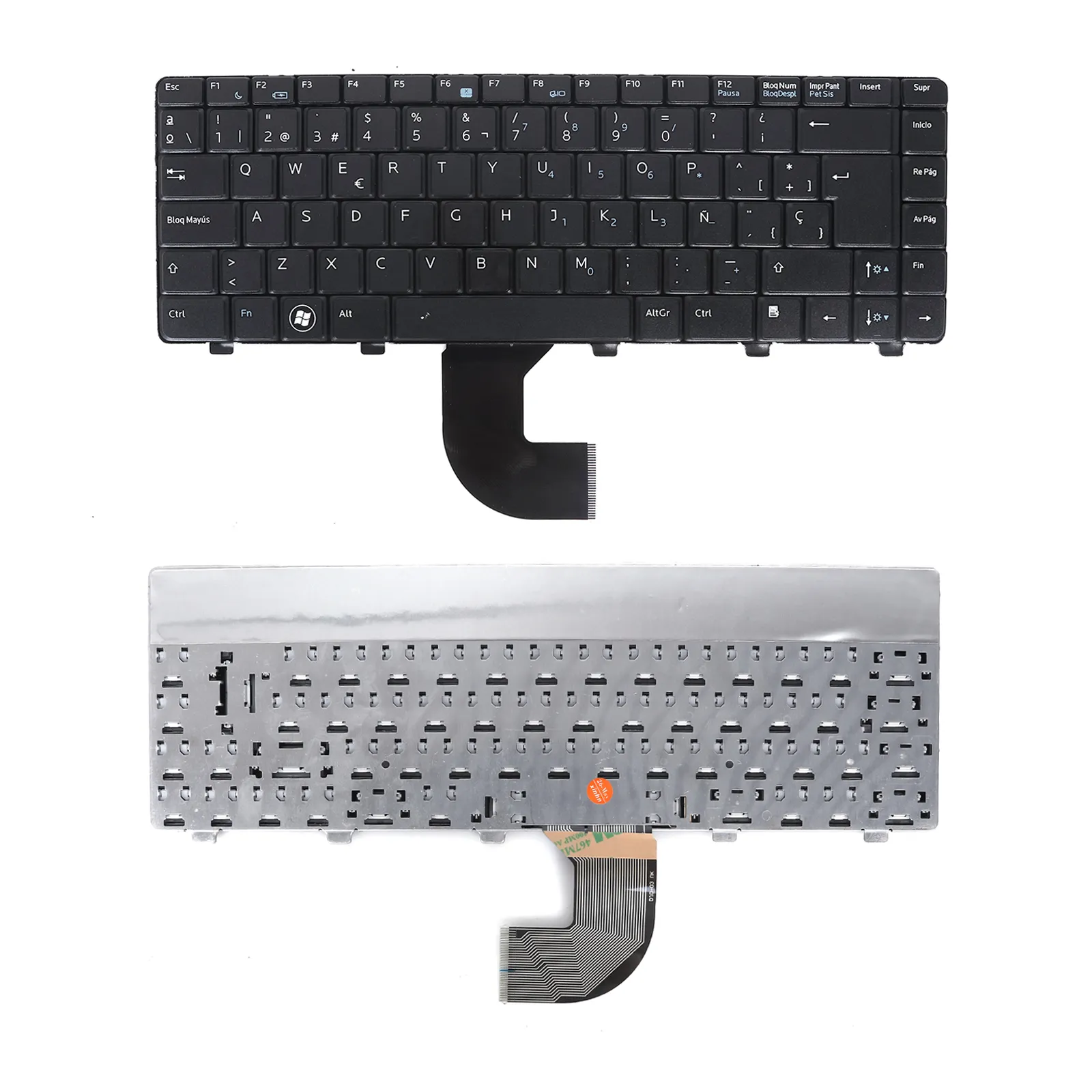 Picture of Laptop Spanish keyboard forDELL Vostro V3300 V3400 P10G V3500 3300 3400 BLACK （Win7）