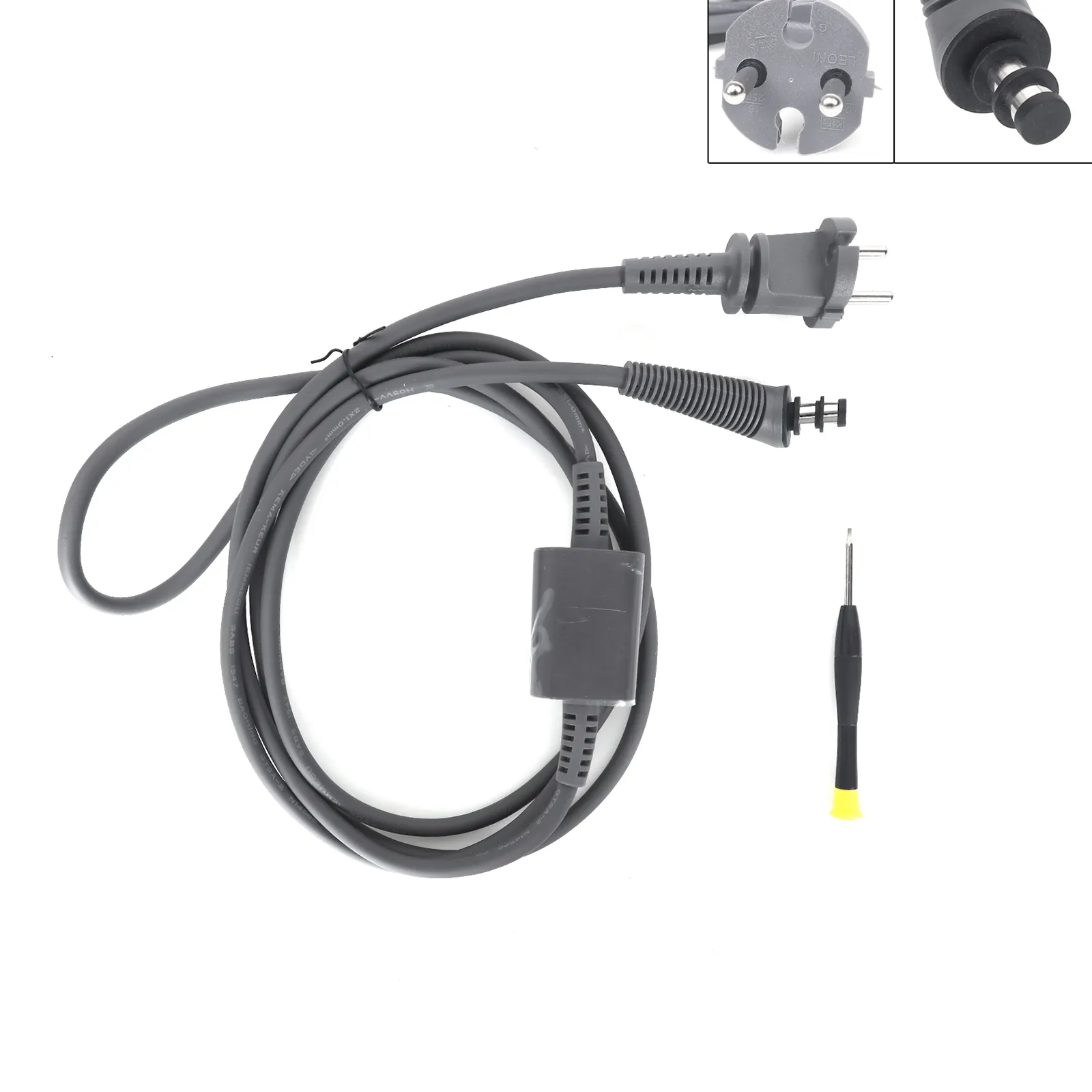 Picture of Compatible with Dyson  Airwrap Hair Styler HS01 HS05 Power Cord Accessory 2.7M（Plug：EU） OEM